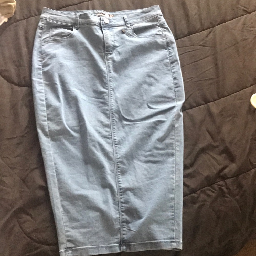Blue Jean Skirt